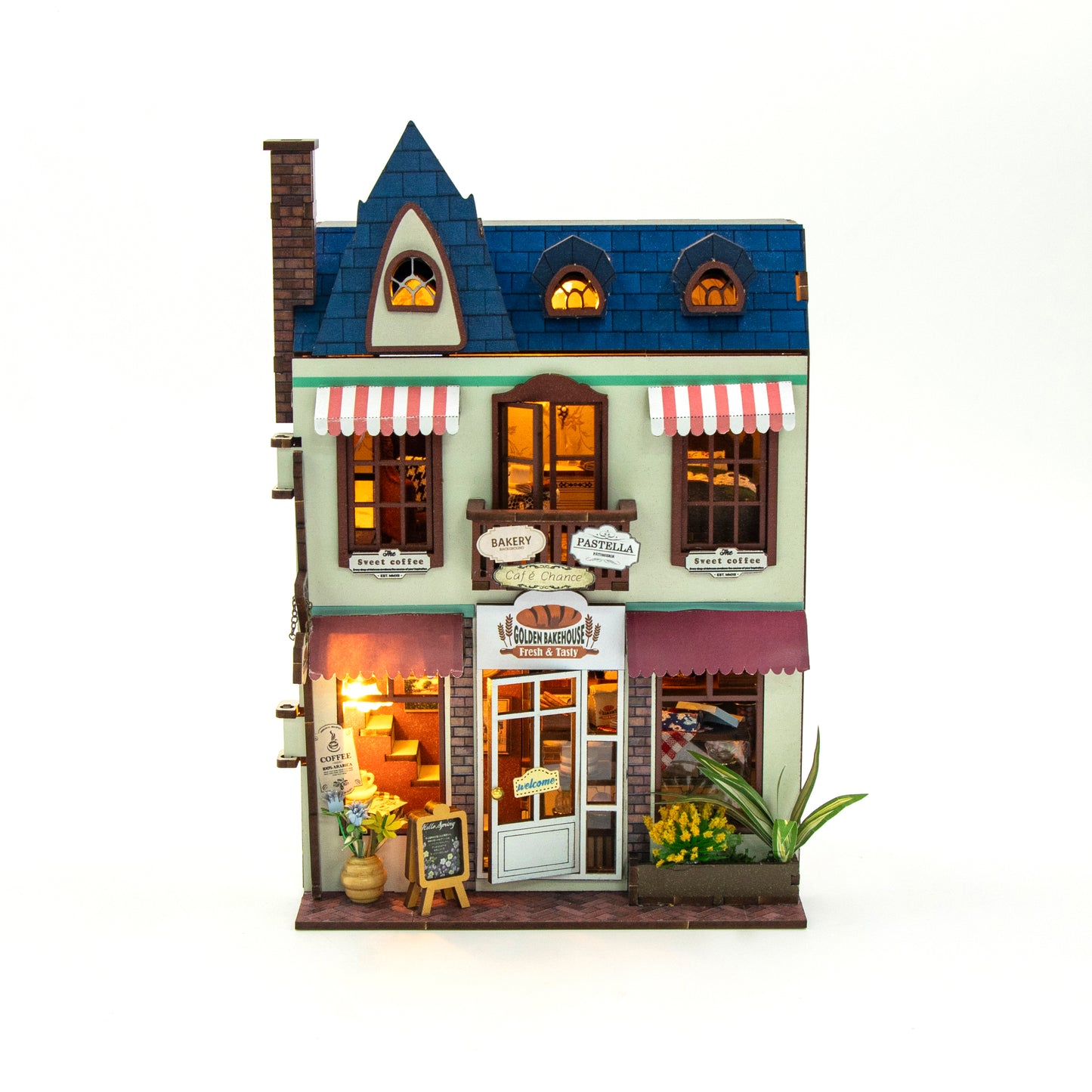 DIY Miniature House Kit | Golden Bakehouse