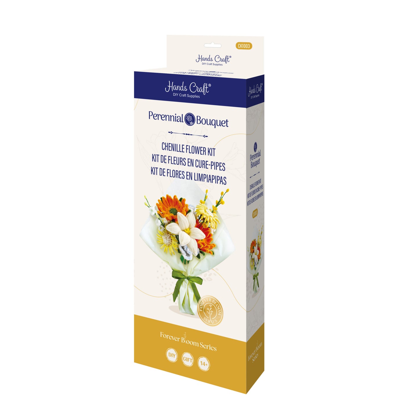 Hands Craft | Orange Flower Bouquet Mix