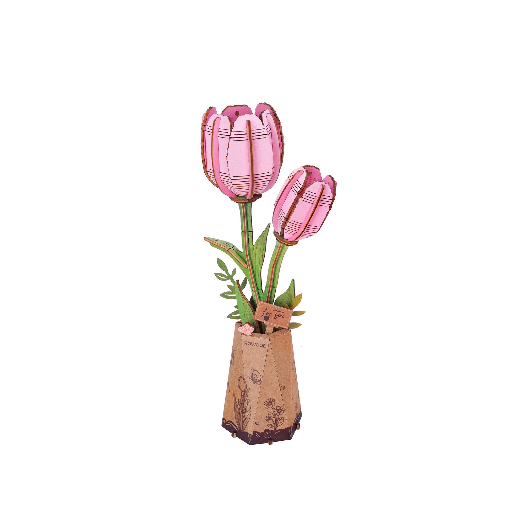 Hands Craft | Pink Tulip