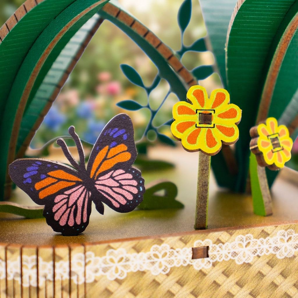 Hands Craft | Purple Moth Orchid