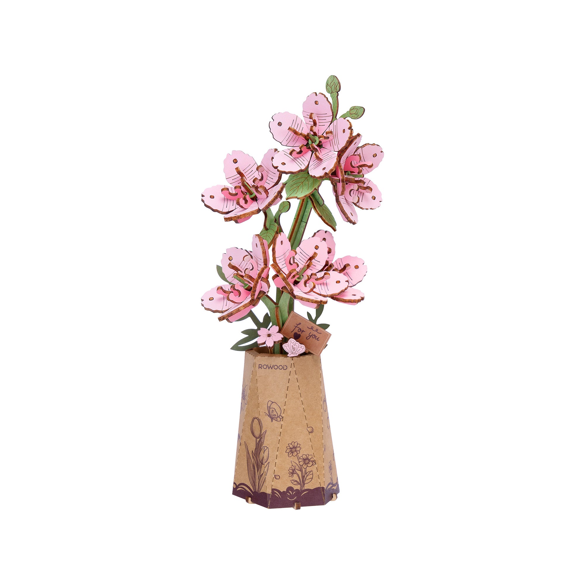 Hands Craft 3D Modern Wooden Puzzle | Sakura