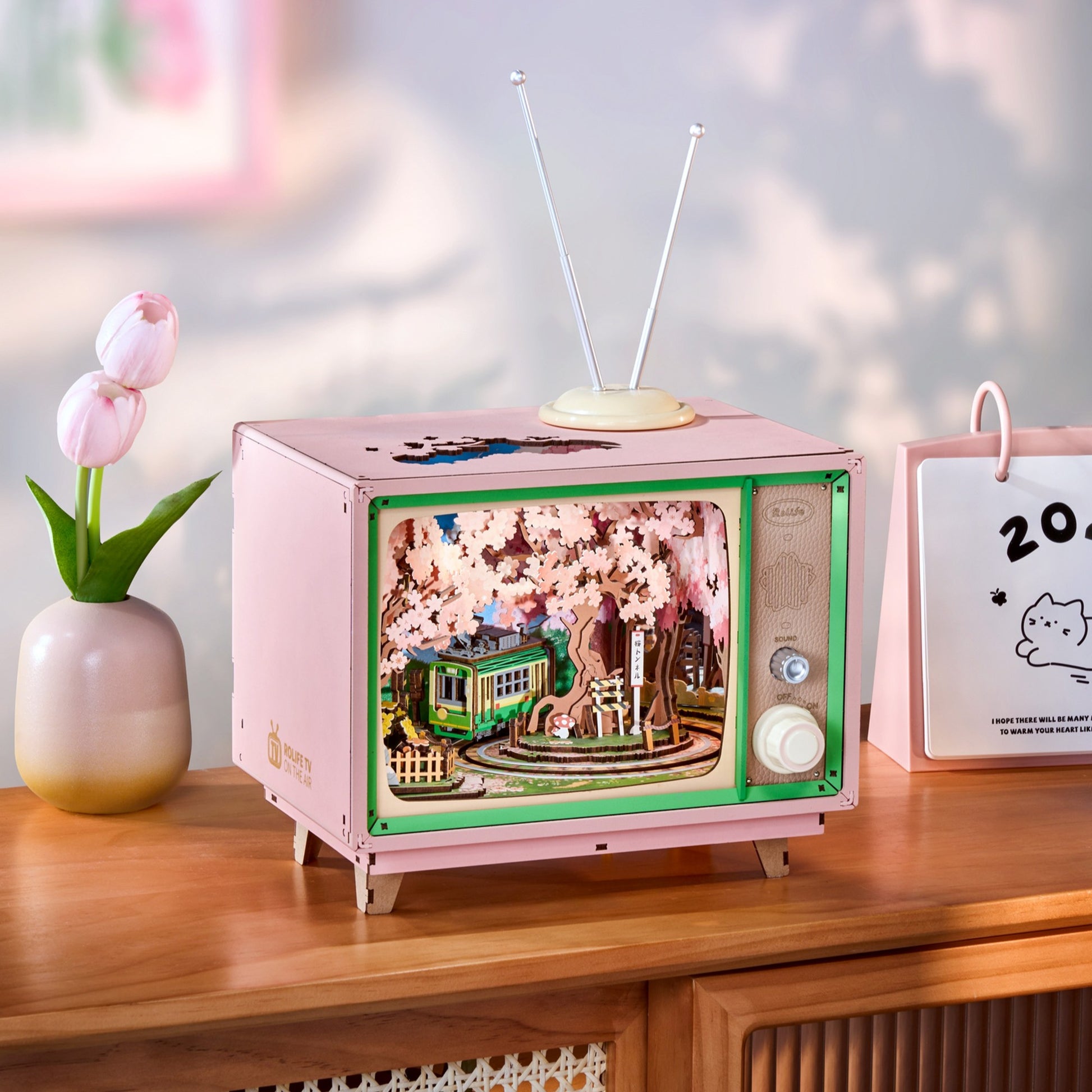 Hands Craft 3D Wooden Music Box Puzzle | Sakura Dreamy Tour