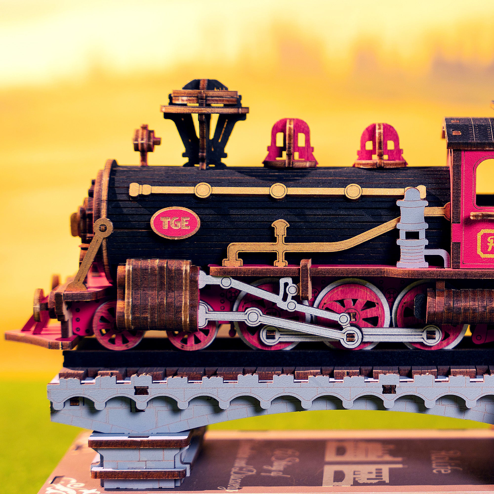 Hands Craft 3D Wooden Puzzle | Century Train