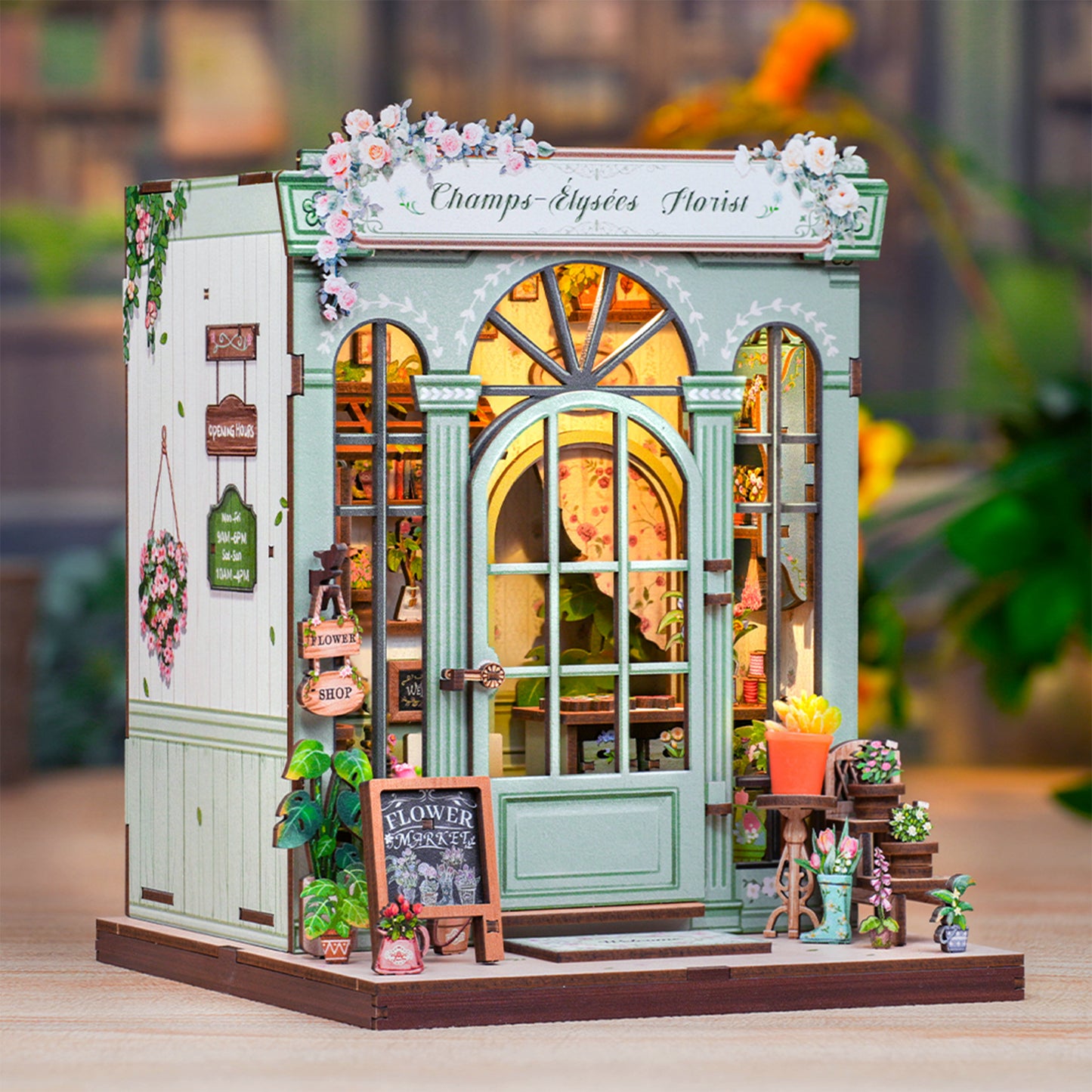 Hands Craft DIY Book Nook Kit | Champs-Élysées Florist