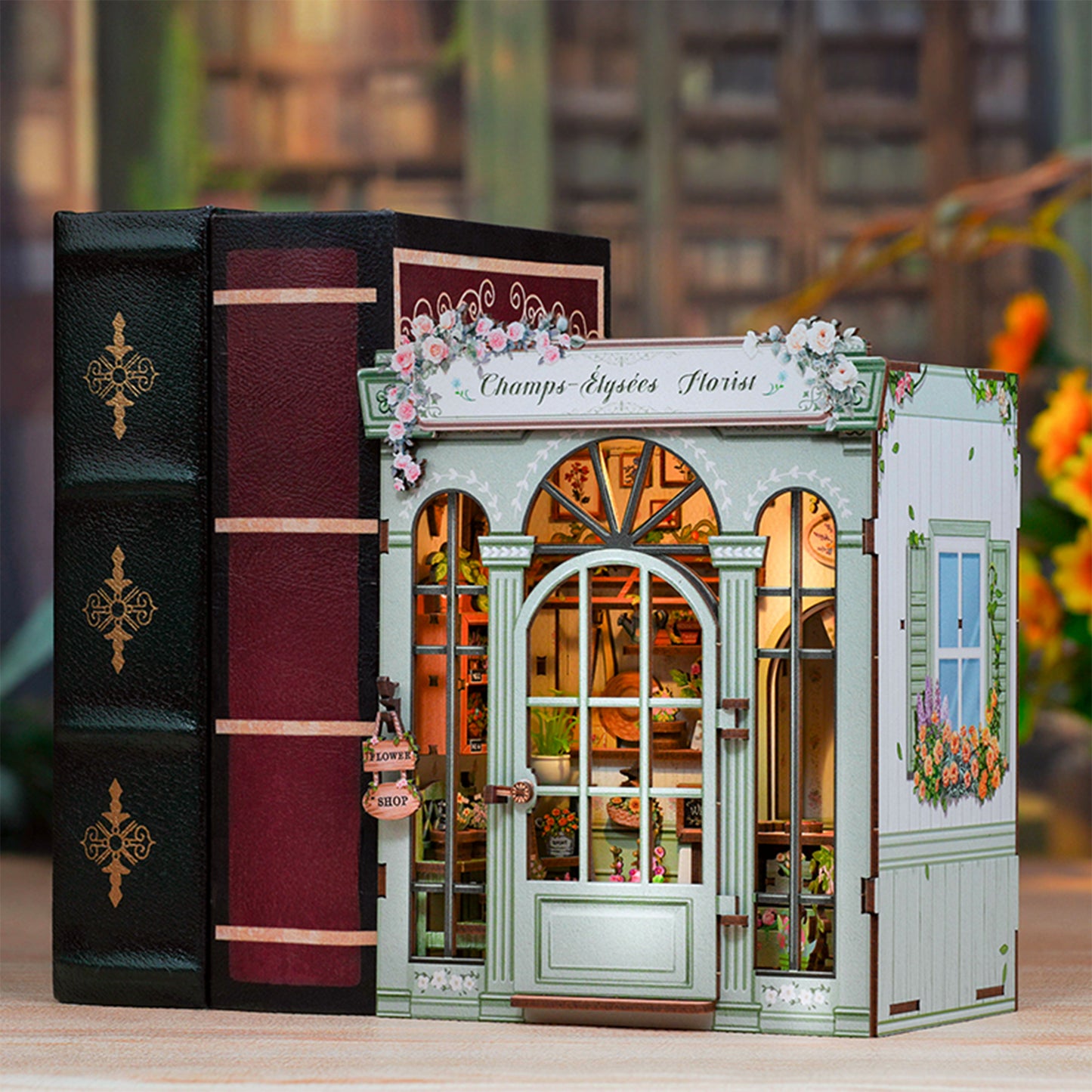 Hands Craft DIY Book Nook Kit | Champs-Élysées Florist