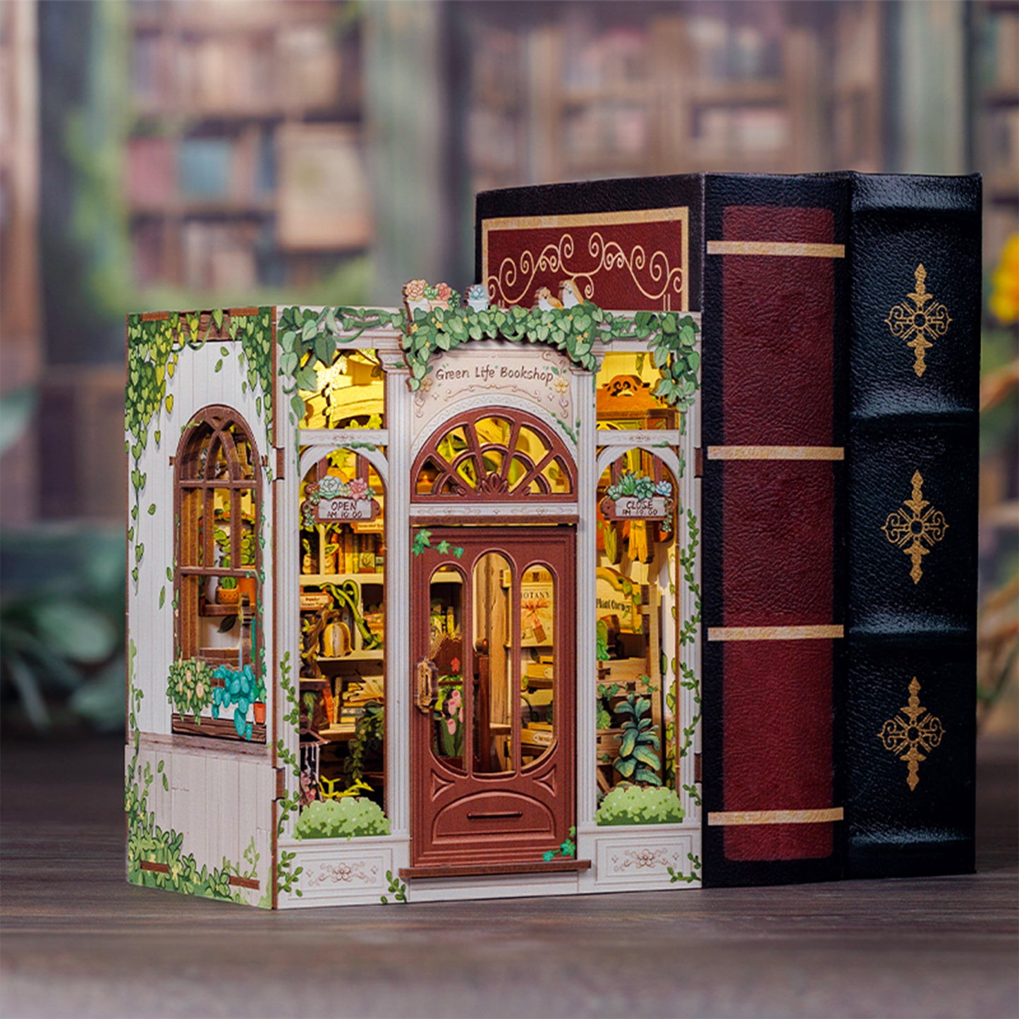 Hands Craft DIY Book Nook Kit | Green Life Bookshop