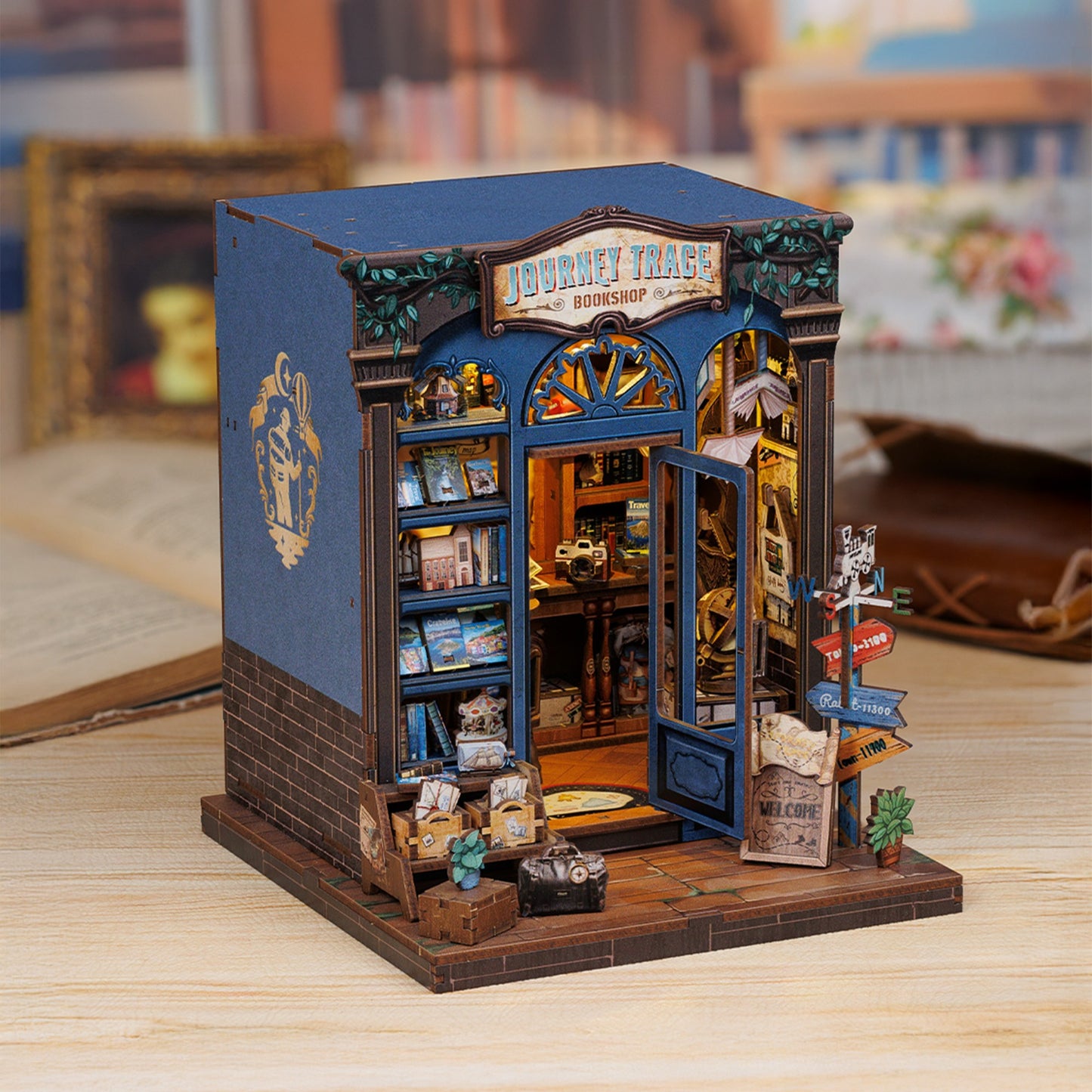 Hands Craft DIY Book Nook Kit | Journey Trace Bookshop