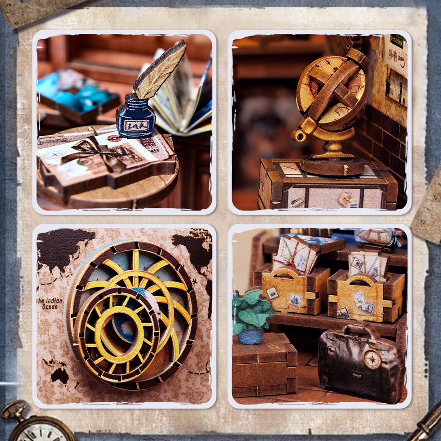 Hands Craft DIY Book Nook Kit | Journey Trace Bookshop