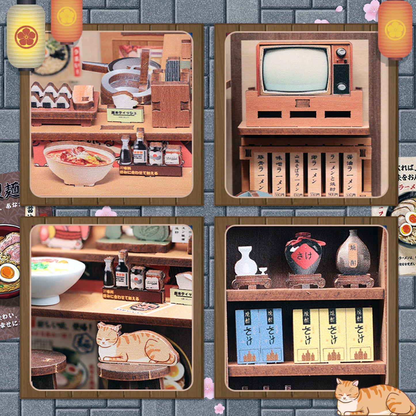 Hands Craft DIY Book Nook Kit | Morita-Ya