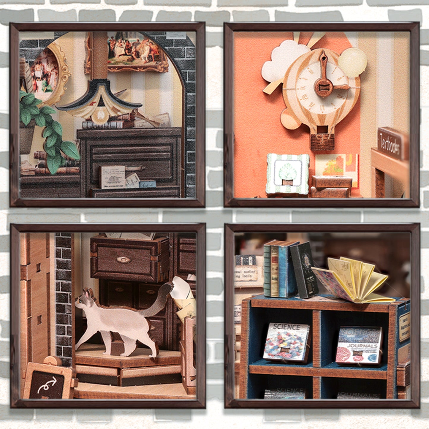 Hands Craft DIY Book Nook Kit | The Scholar's Bookstore