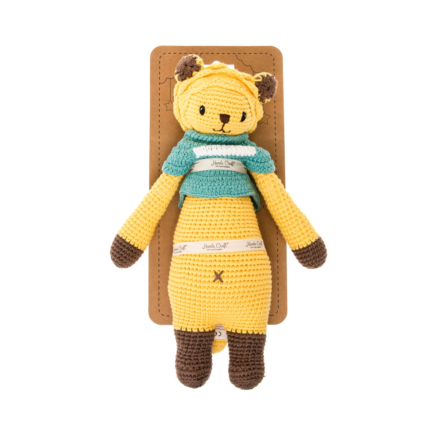 Hands Craft DIY Minatures Hand-Crochet Plush Doll | Leo Standing