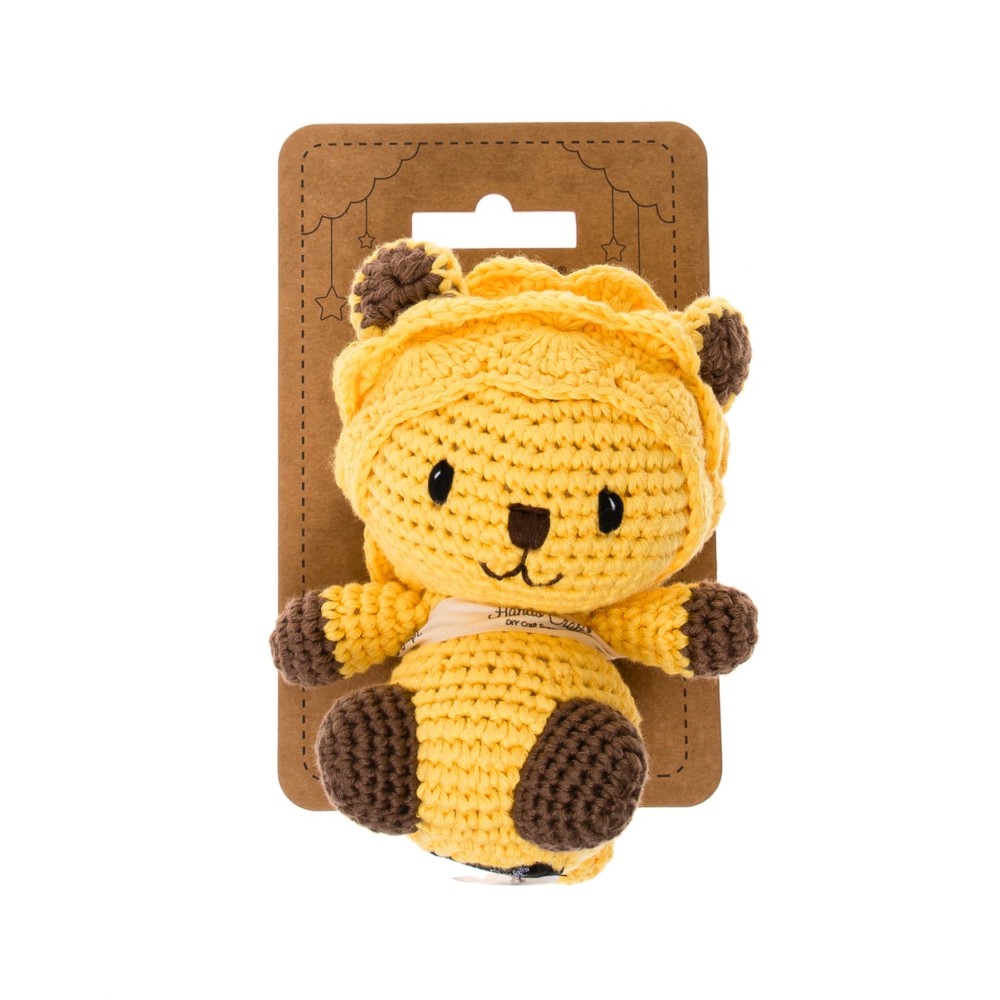 Hands Craft DIY Minatures Hand-Crochet Plush Doll | Mini Leo Yellow