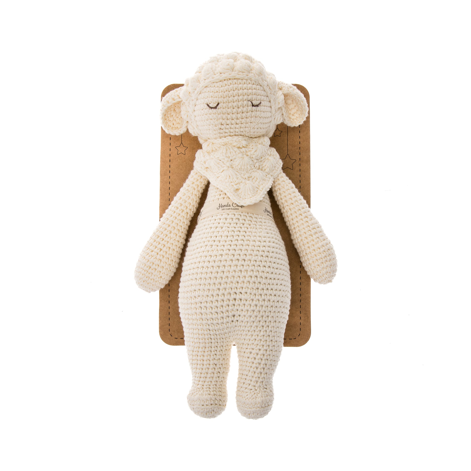 Hands Craft DIY Minatures Hand-Crochet Plush Doll | Platinum Poppy The Softie