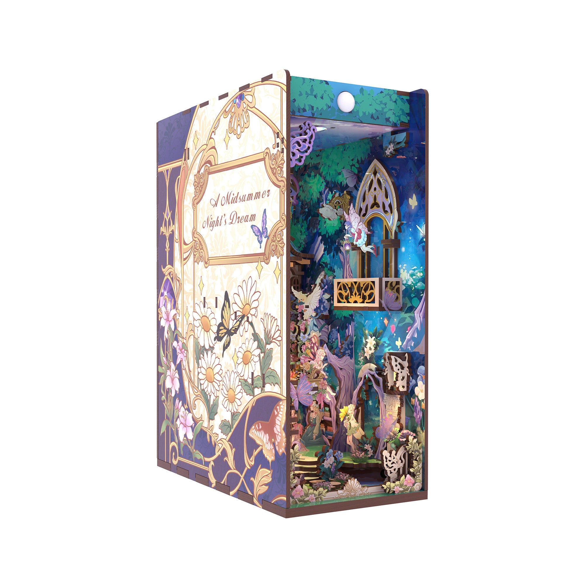 Hands Craft DIY Miniature Book Nook Kit | A Midsummer Night's Dream w/ Dust Cover