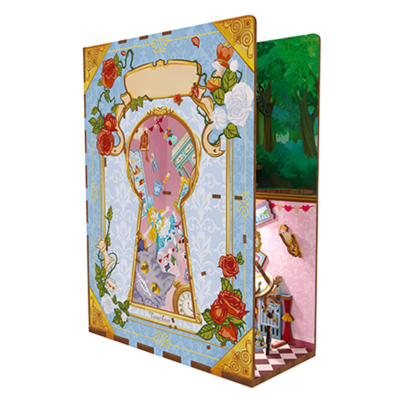 Hands Craft DIY Miniature Book Nook Kit | Alice's Adventure