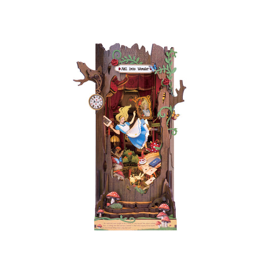Hands Craft DIY Miniature Book Nook Kit | Fall into Wonder