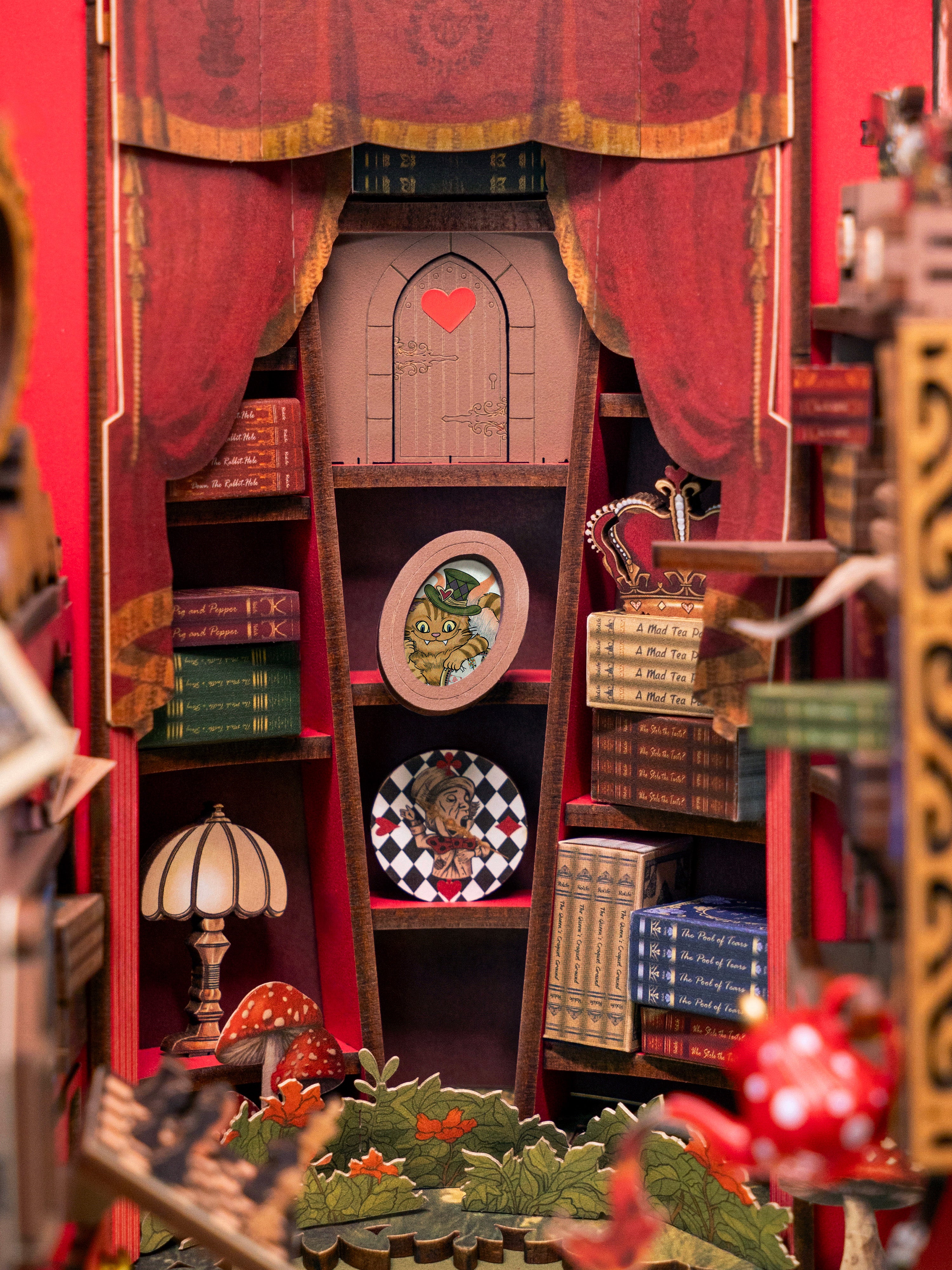 Hands Craft DIY Miniature Book Nook Kit | Fall into Wonder