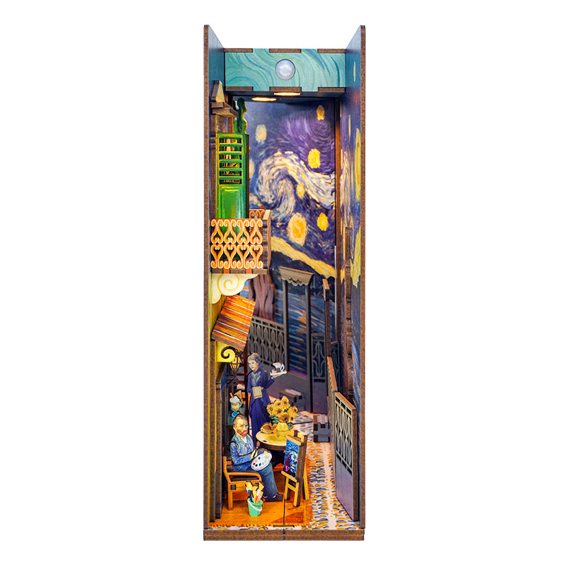 Hands Craft DIY Miniature Book Nook Kit | Vincent's World