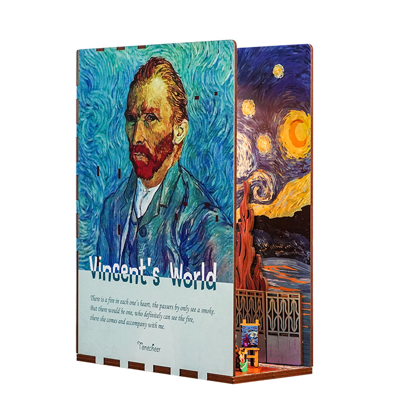 Hands Craft DIY Miniature Book Nook Kit | Vincent's World