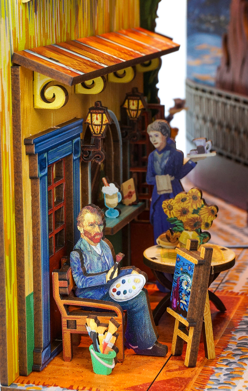 Hands Craft DIY Miniature Book Nook Kit | Vincent's World