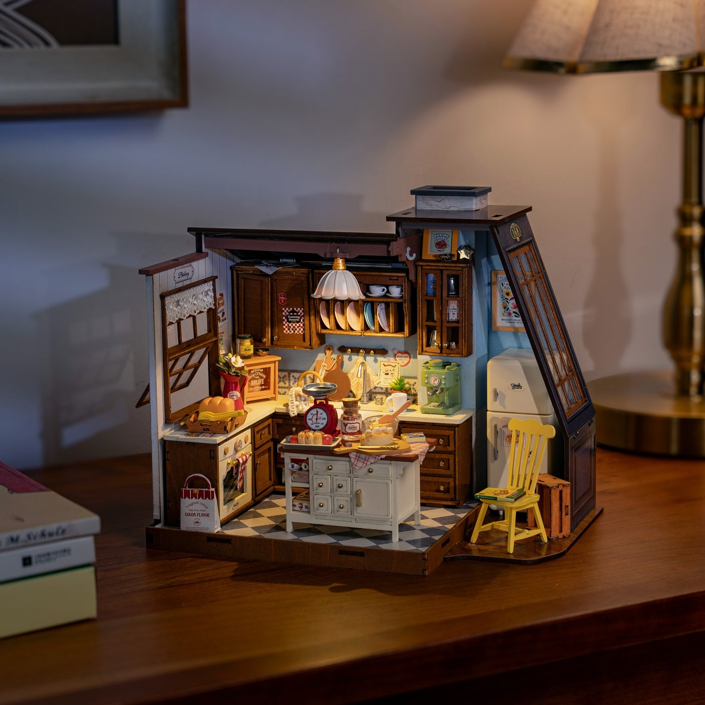 Hands Craft DIY Miniature House Kit | Baking Kitchen