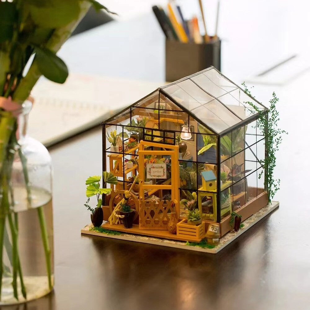 Hands Craft DIY Miniature House Kit | Cathy's Flower House