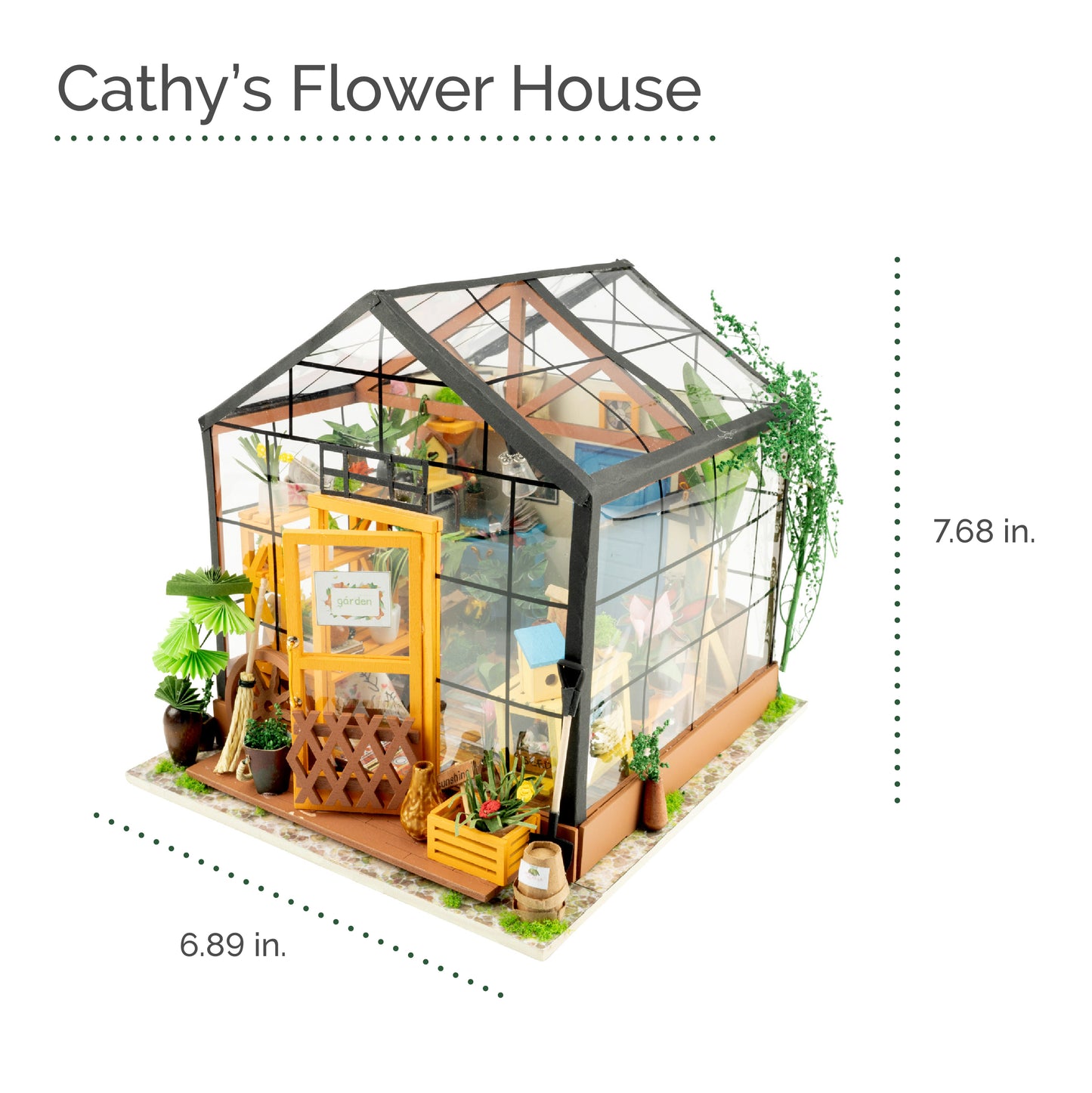 Hands Craft DIY Miniature House Kit | Cathy's Flower House