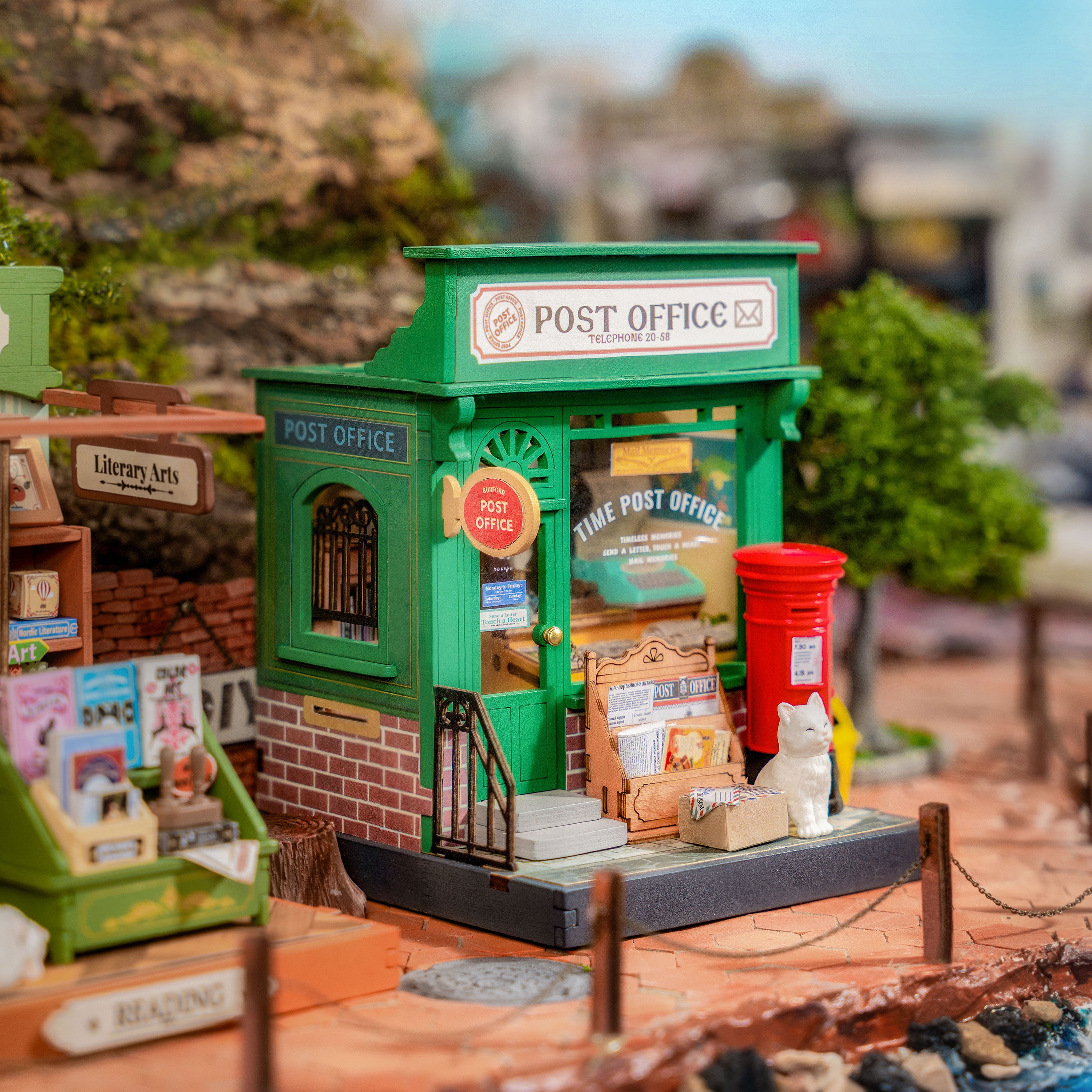 Hands Craft DIY Miniature House Kit | Century Post Office