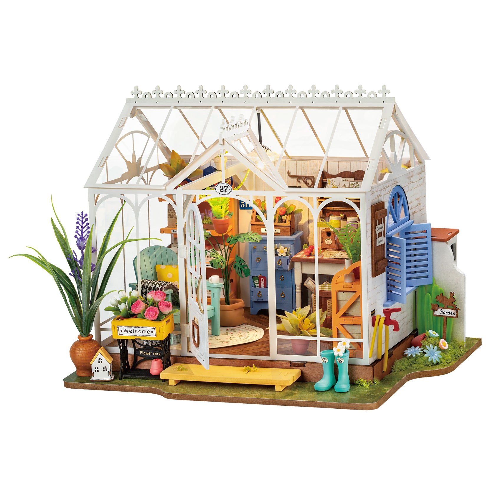 Hands Craft DIY Miniature House Kit | Dreamy Garden House