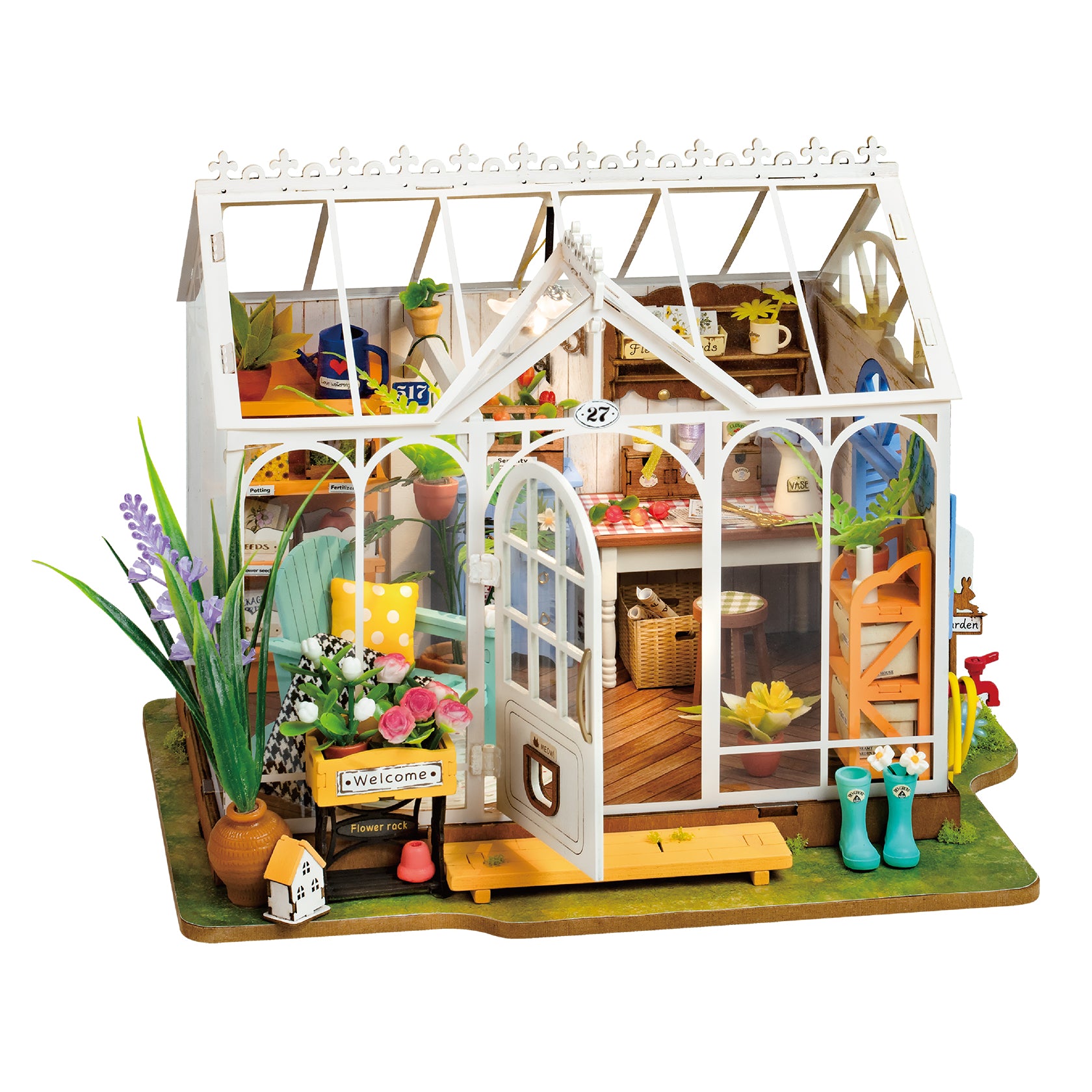 Hands Craft DIY Miniature House Kit | Dreamy Garden House