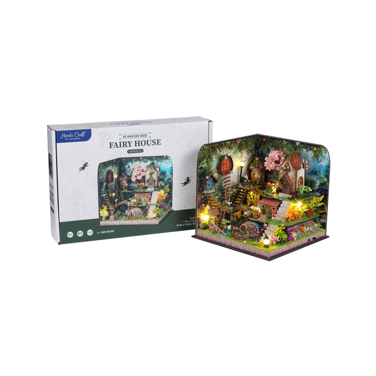 Hands Craft DIY Miniature House Kit | Fairy House