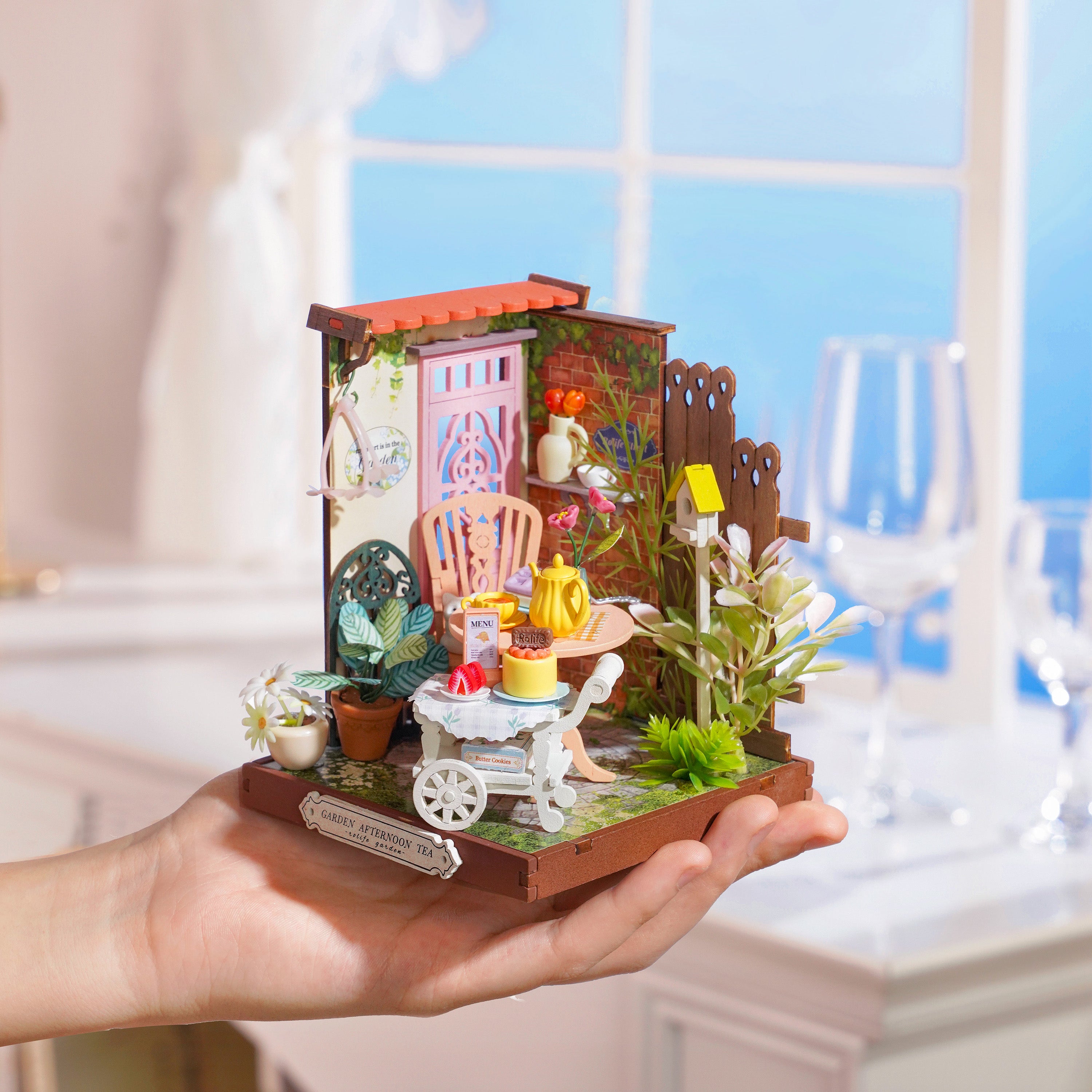 Hands Craft DIY Miniature House Kit | Fancy Tea Yard