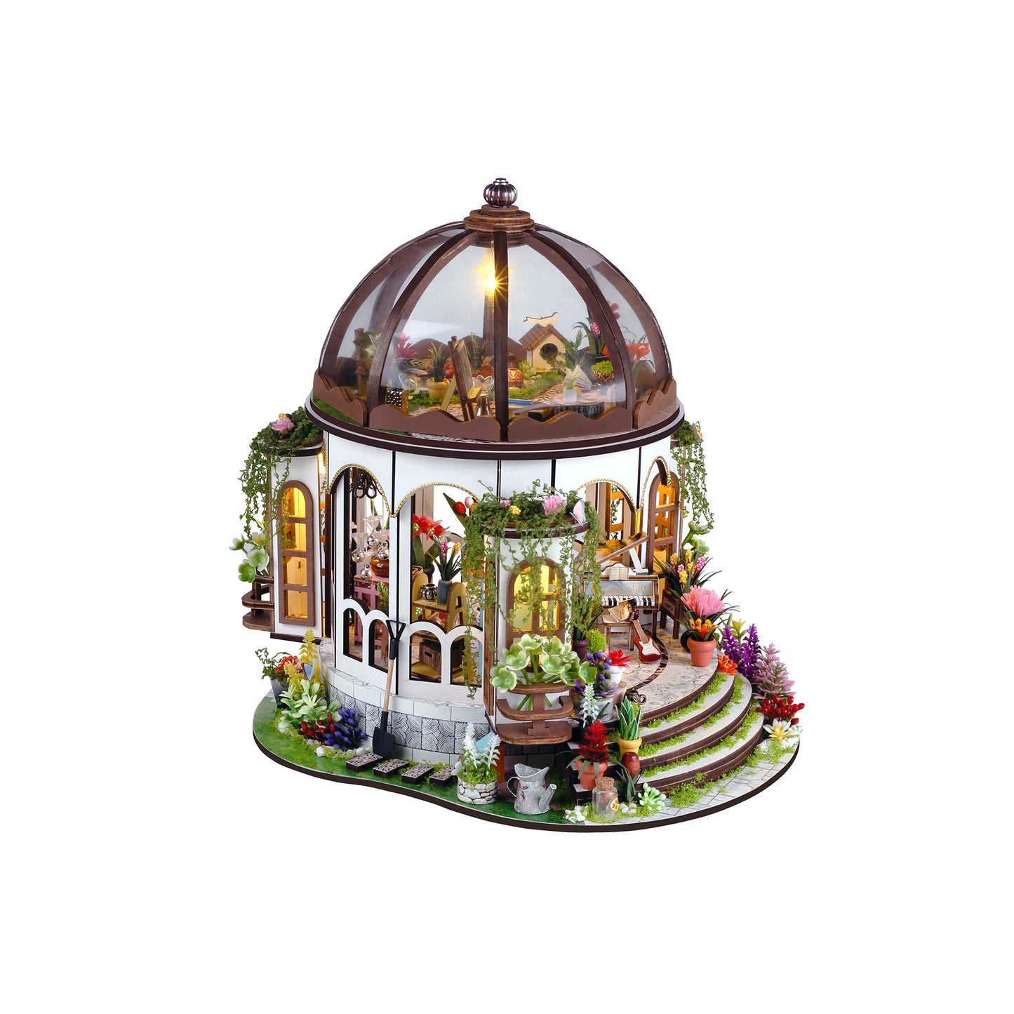Hands Craft DIY Miniature House Kit | Greenhouse Oasis