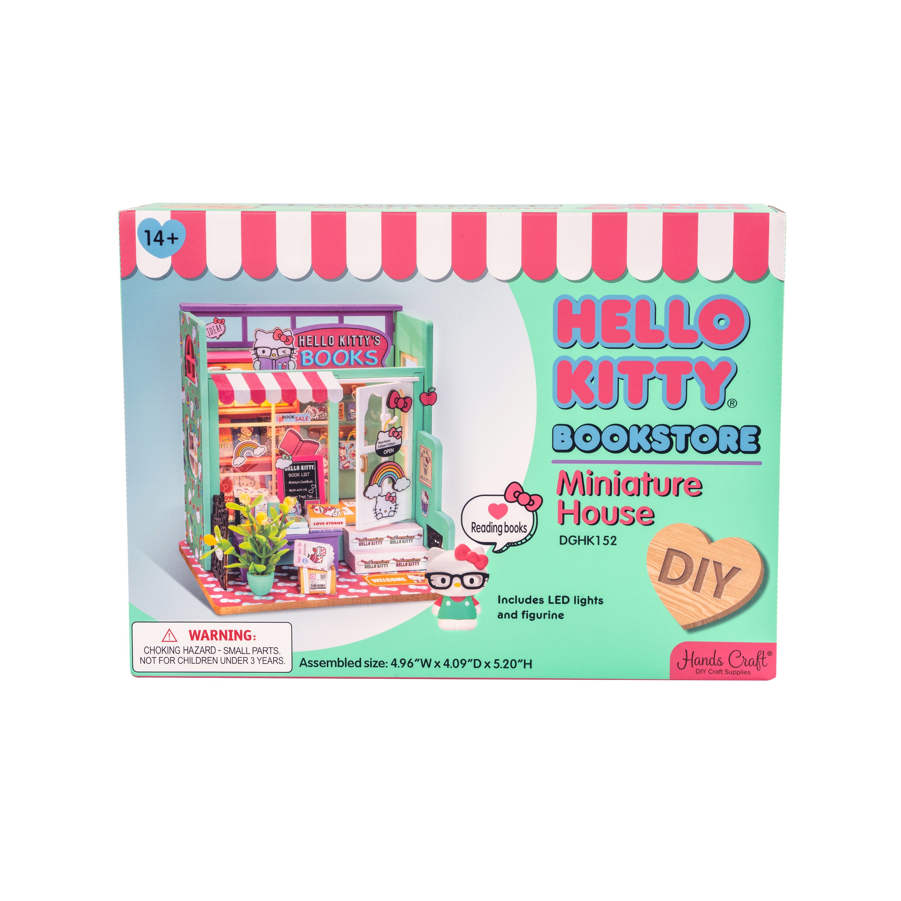 Hands Craft DIY Miniature House Kit | Hello Kitty® Bookstore