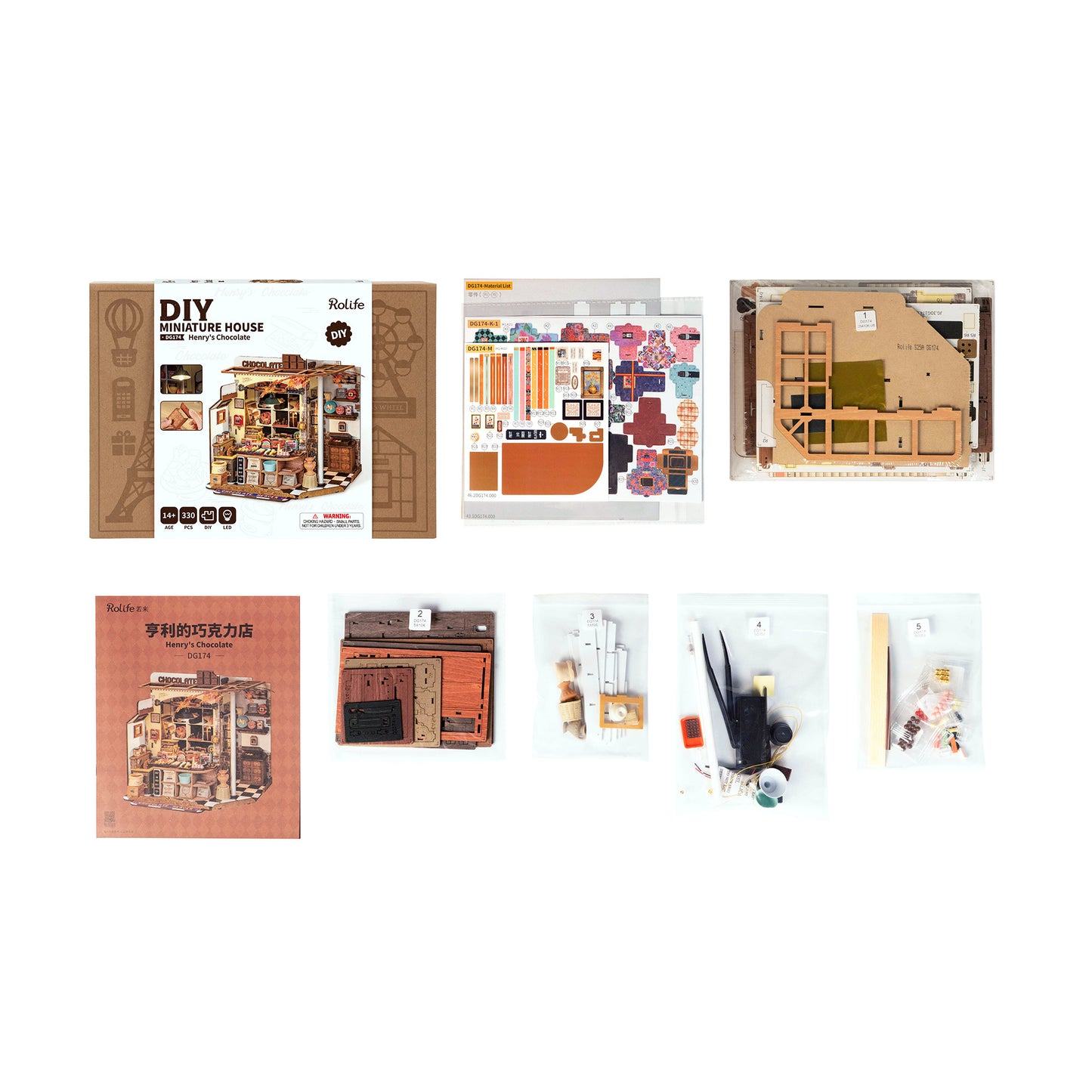 Hands Craft DIY Miniature House Kit | Henry's Chocolate