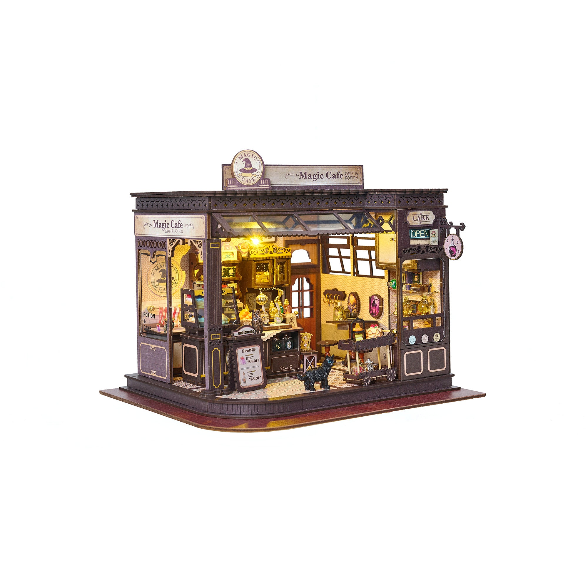 Hands Craft DIY Miniature House Kit | Magic Café