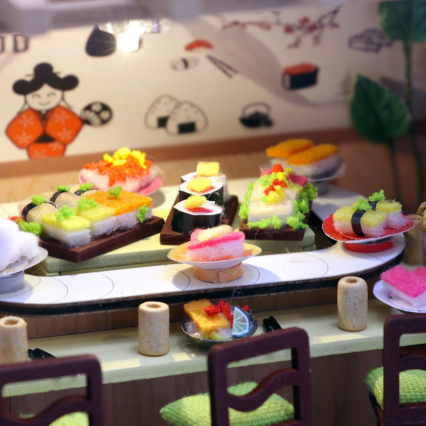Hands Craft DIY Miniature House Kit | Sushi House
