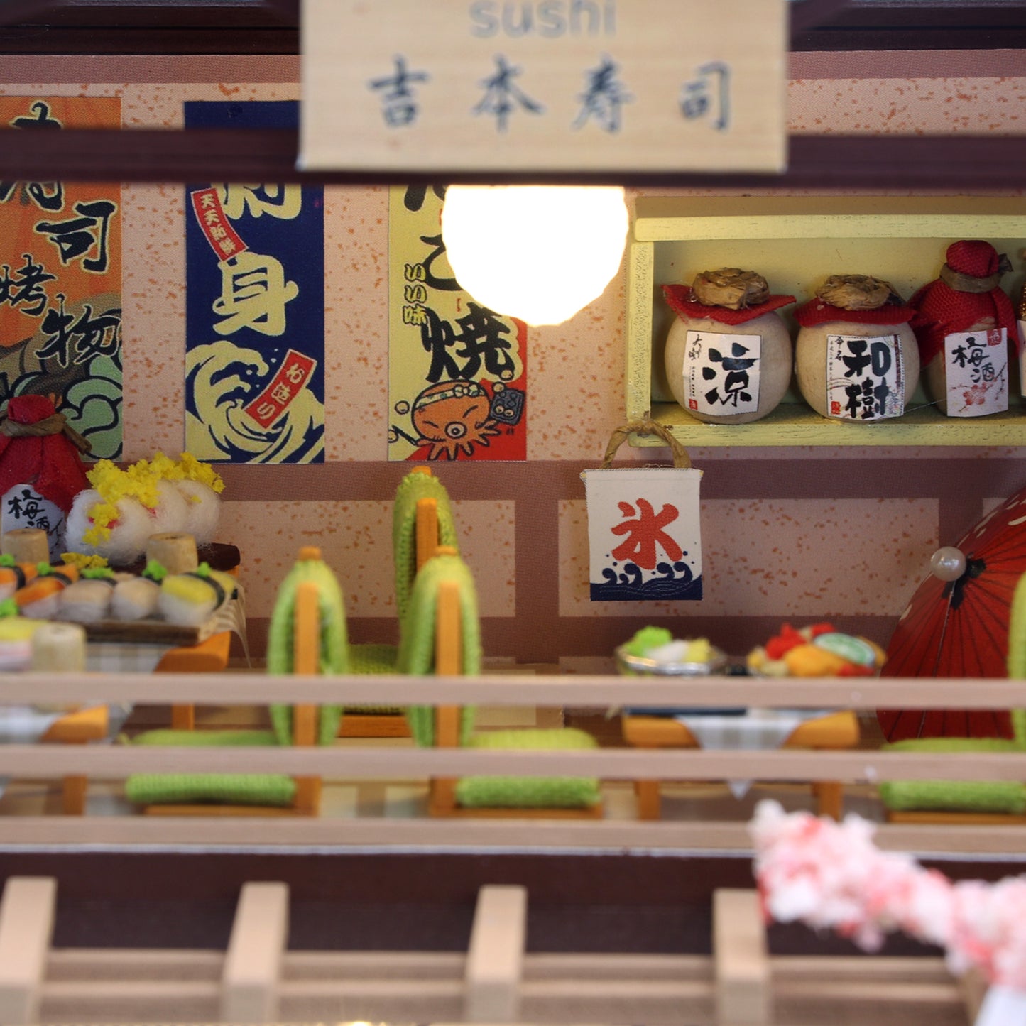 Hands Craft DIY Miniature House Kit | Sushi House