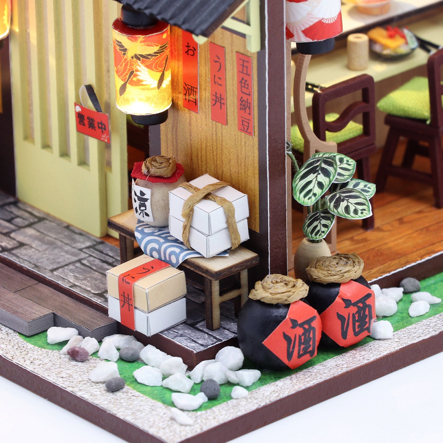 Hands Craft DIY Miniature House Kit | Sushi House