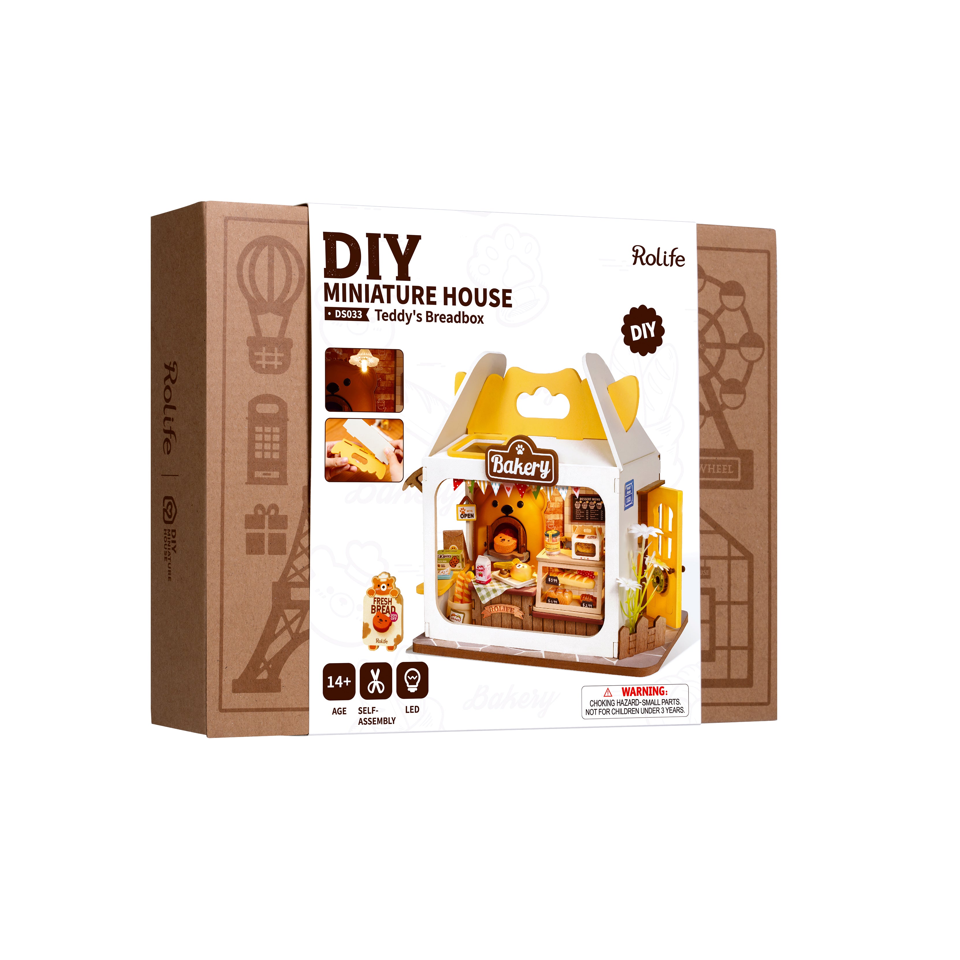 Hands Craft DIY Miniature House Kit | Teddy's Breadbox