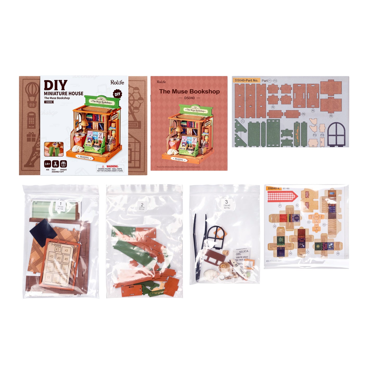 Hands Craft DIY Miniature House Kit | The Muse Bookshop