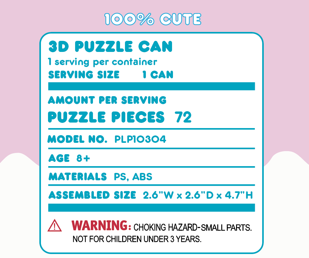 Hands Craft DIY Miniatures 3D Jigsaw Puzzle | Cinnamoroll™ Soda Pop