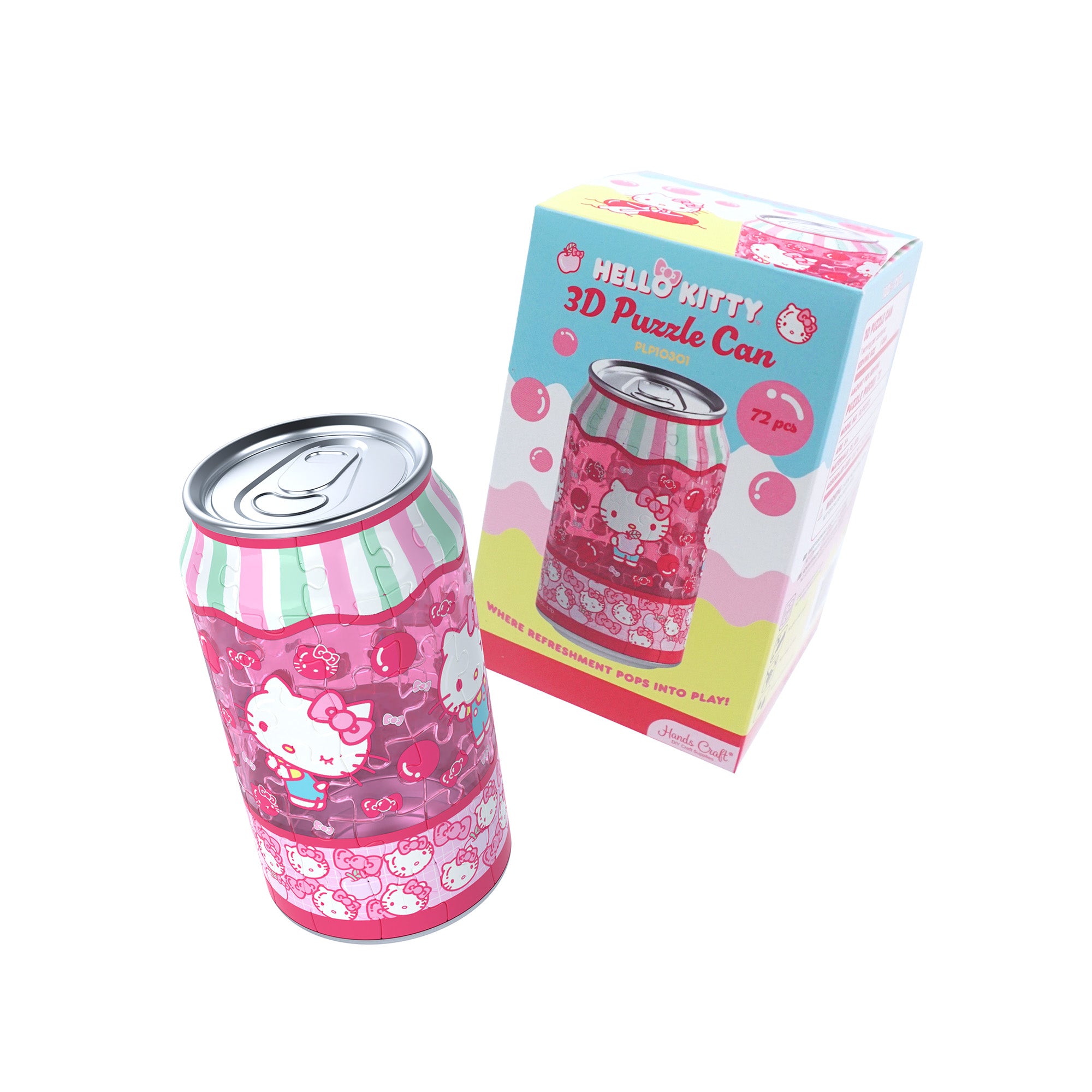 Hands Craft DIY Miniatures 3D Jigsaw Puzzle | Hello Kitty® Soda Pop