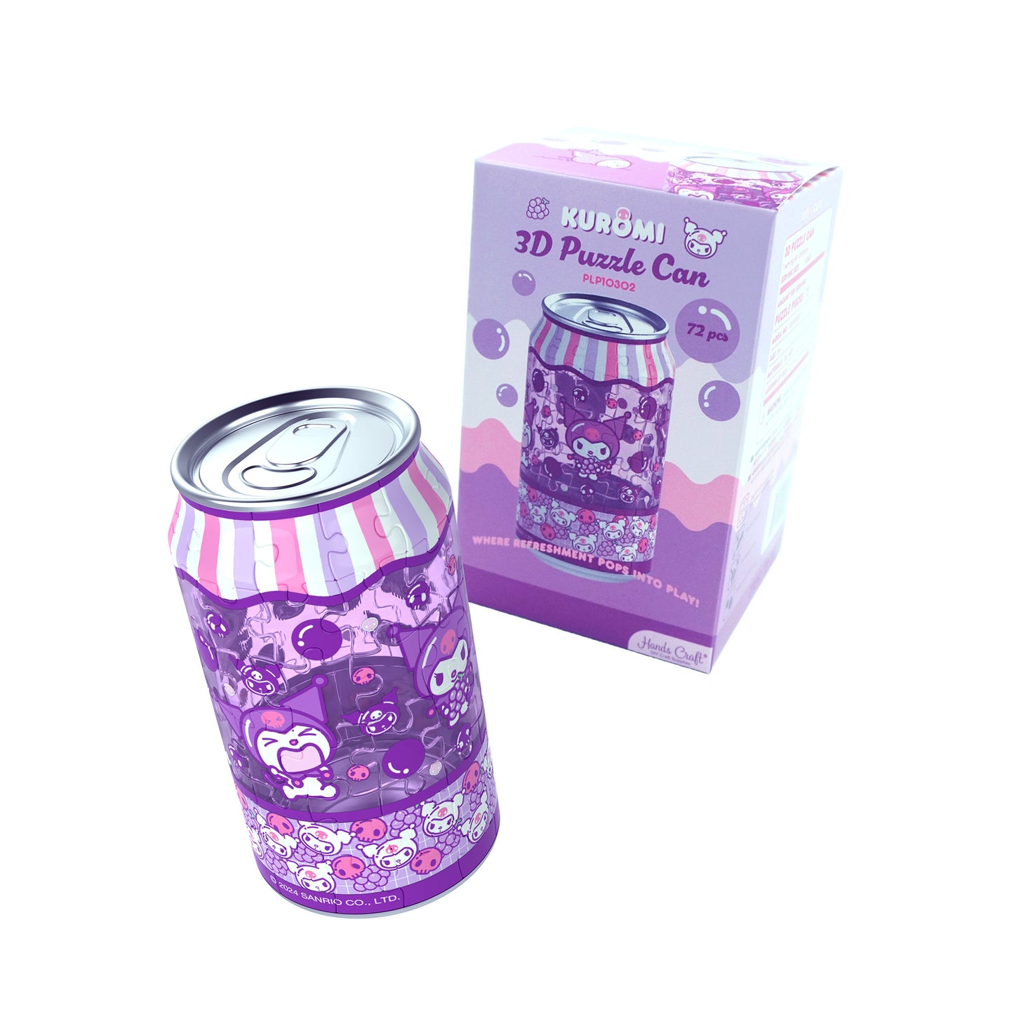 Hands Craft DIY Miniatures 3D Jigsaw Puzzle | Kuromi™ Soda Pop