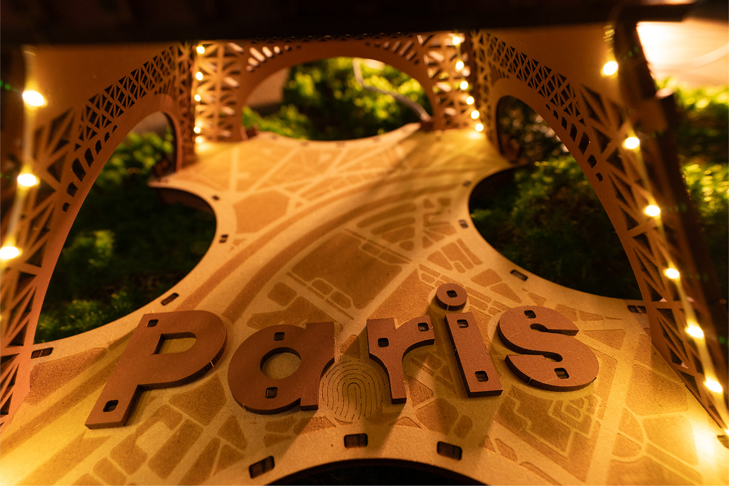 Hands Craft DIY Miniatures 3D Wooden Puzzle | Night of the Eiffel Tower w/ LED Lights