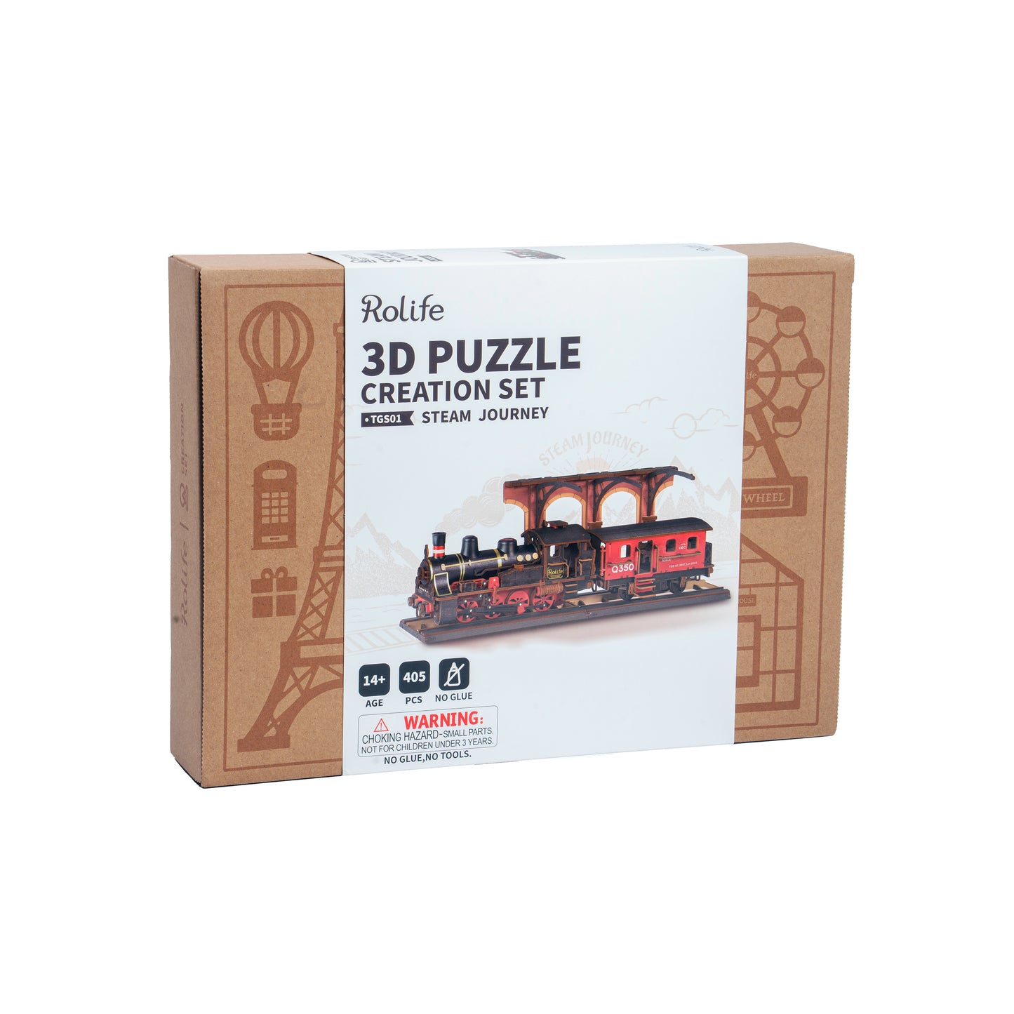 Hands Craft DIY Miniatures 3D Wooden Puzzle | Steam Journey