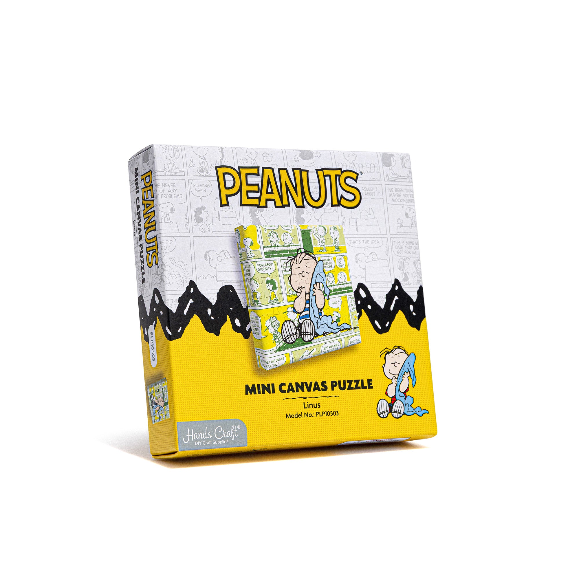 Hands Craft DIY Miniatures Mini Canvas Puzzle | Peanuts® Linus
