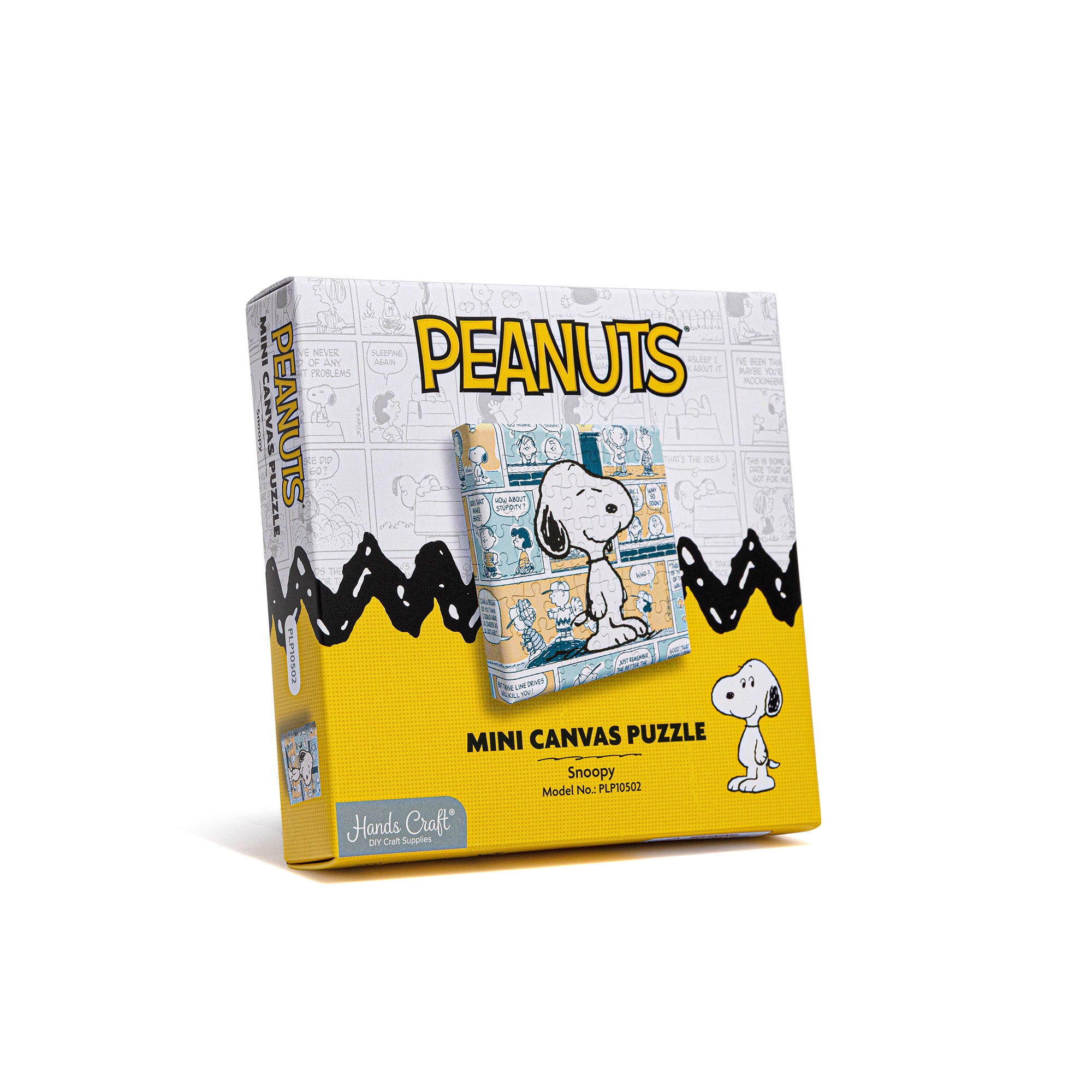 Hands Craft DIY Miniatures Mini Canvas Puzzle | Peanuts® Snoopy