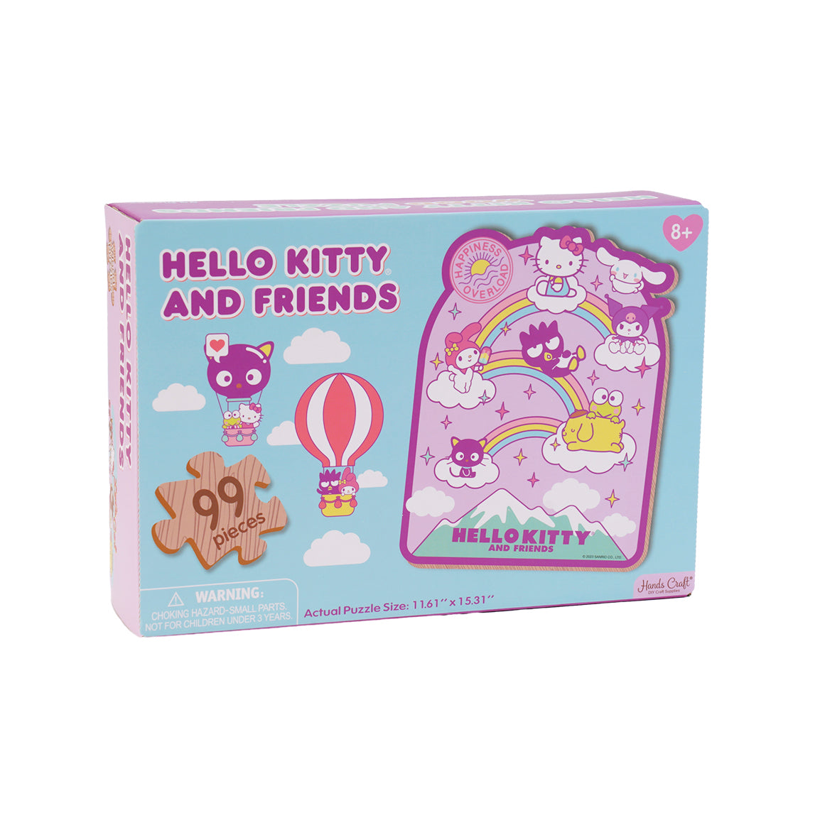 Hands Craft DIY Miniatures Wooden Jigsaw Puzzle | Hello Kitty® and Friends Seize the Moment