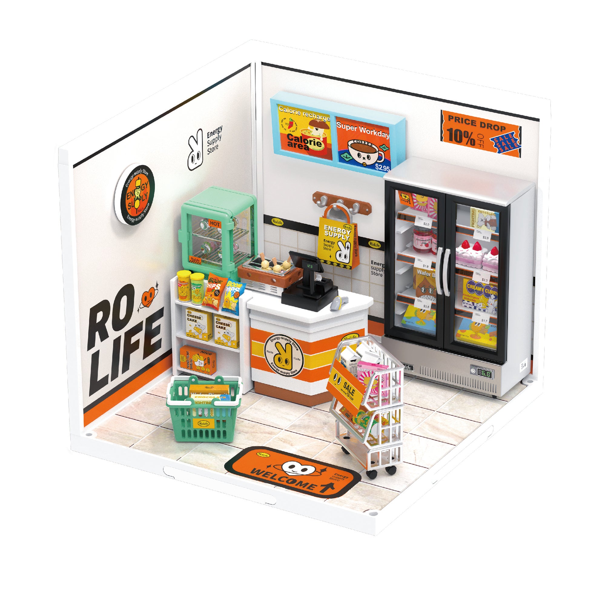 Hands Craft DIY Stackable Miniature House | Energy-Supply Store